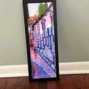 Watercolor picture of Peru (Cusco)